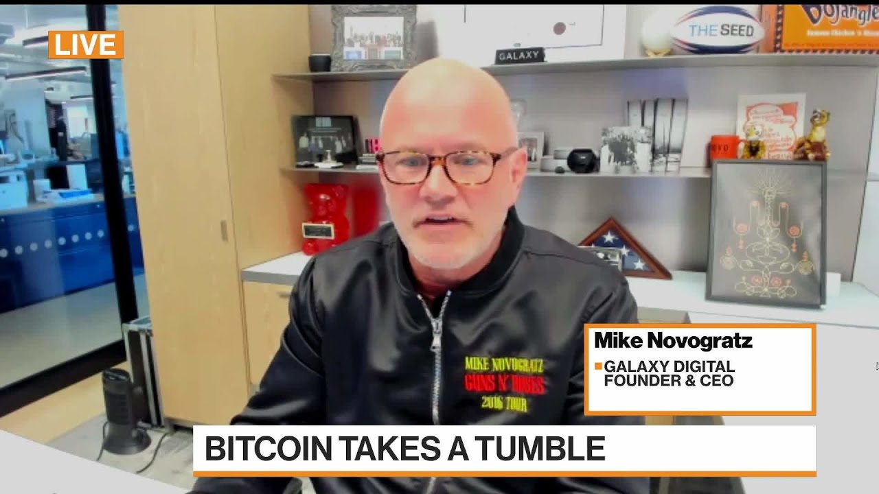 Galaxy's Novogratz on Bitcoin's Collapse, Recession Risks