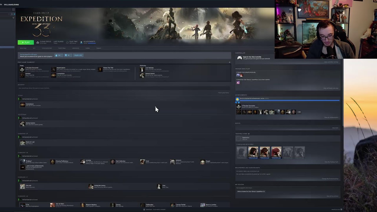 BIT OF LEGENDS OF IDLEON AND THEN GETTING 100% ACHIEVEMENTS IN EXPEDITION 33
