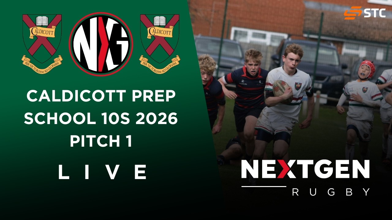 LIVE RUGBY: CALDICOTT PREP SCHOOL 10s | PITCH ONE