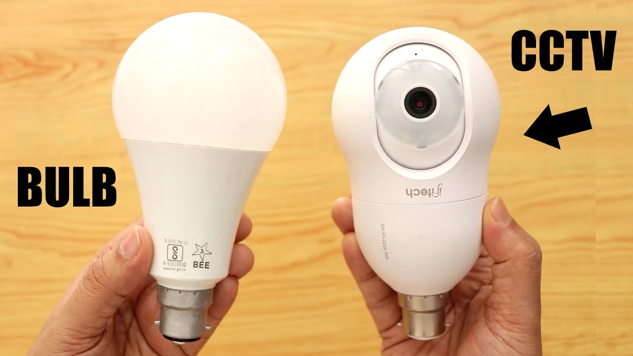 Best CCTV camera for normal Holder 🔥 Bulb cctv camera for any holder 🔥 Bulb Holder CCTV camera India