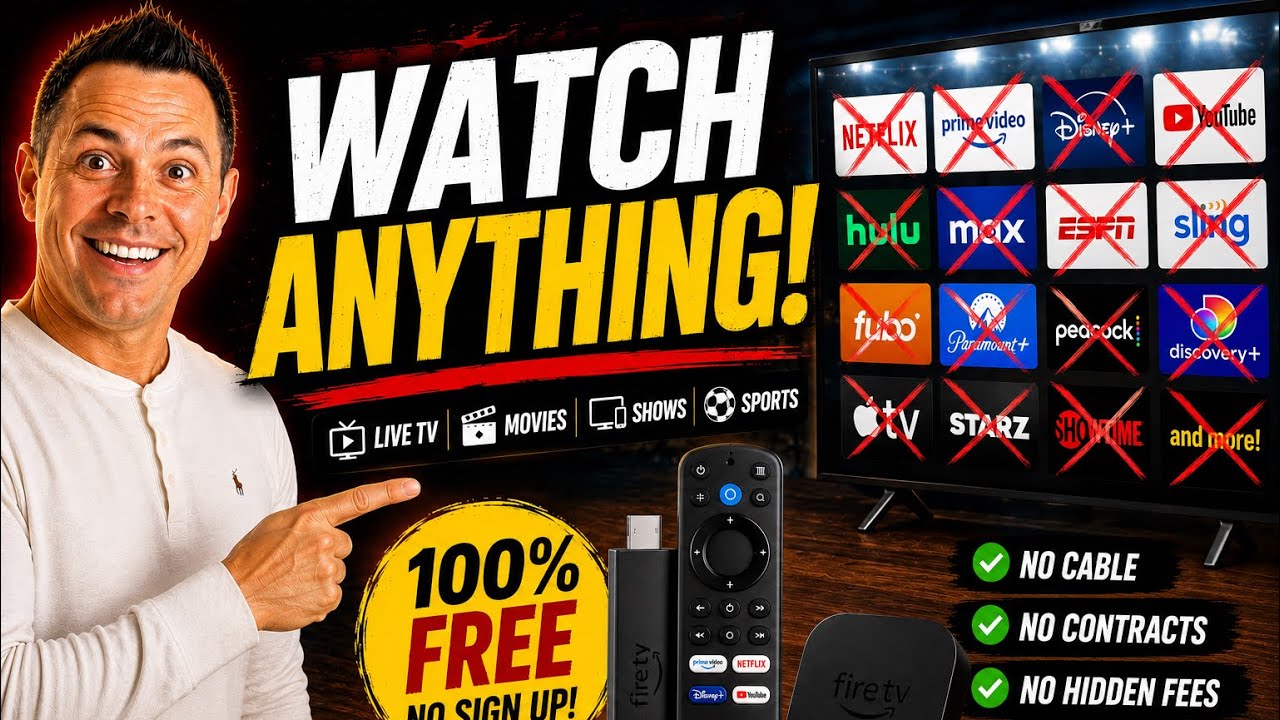 New Apps Free Sports, Movies, TV shows & Live TV Jailbreak Firestick ip a