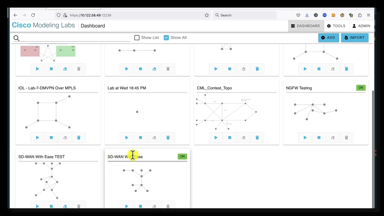 Easy SD-WAN in CML with catalyst-sdwan-lab
