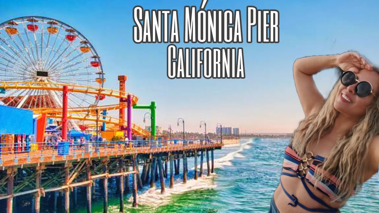 SANTA MÓNICA PIER🌿 CALIFORNIA, recorrido en español.