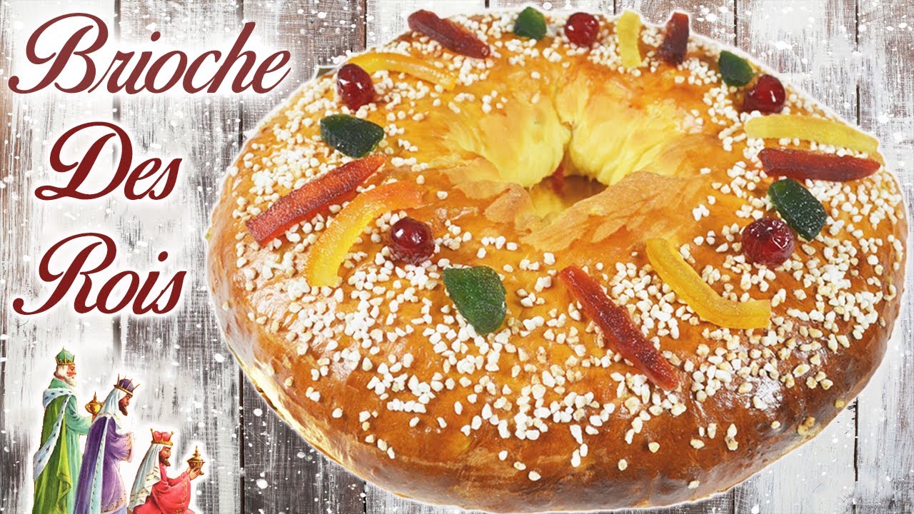 BRIOCHE DES ROIS - AUX FRUITS CONFITS - ÉPIPHANIE