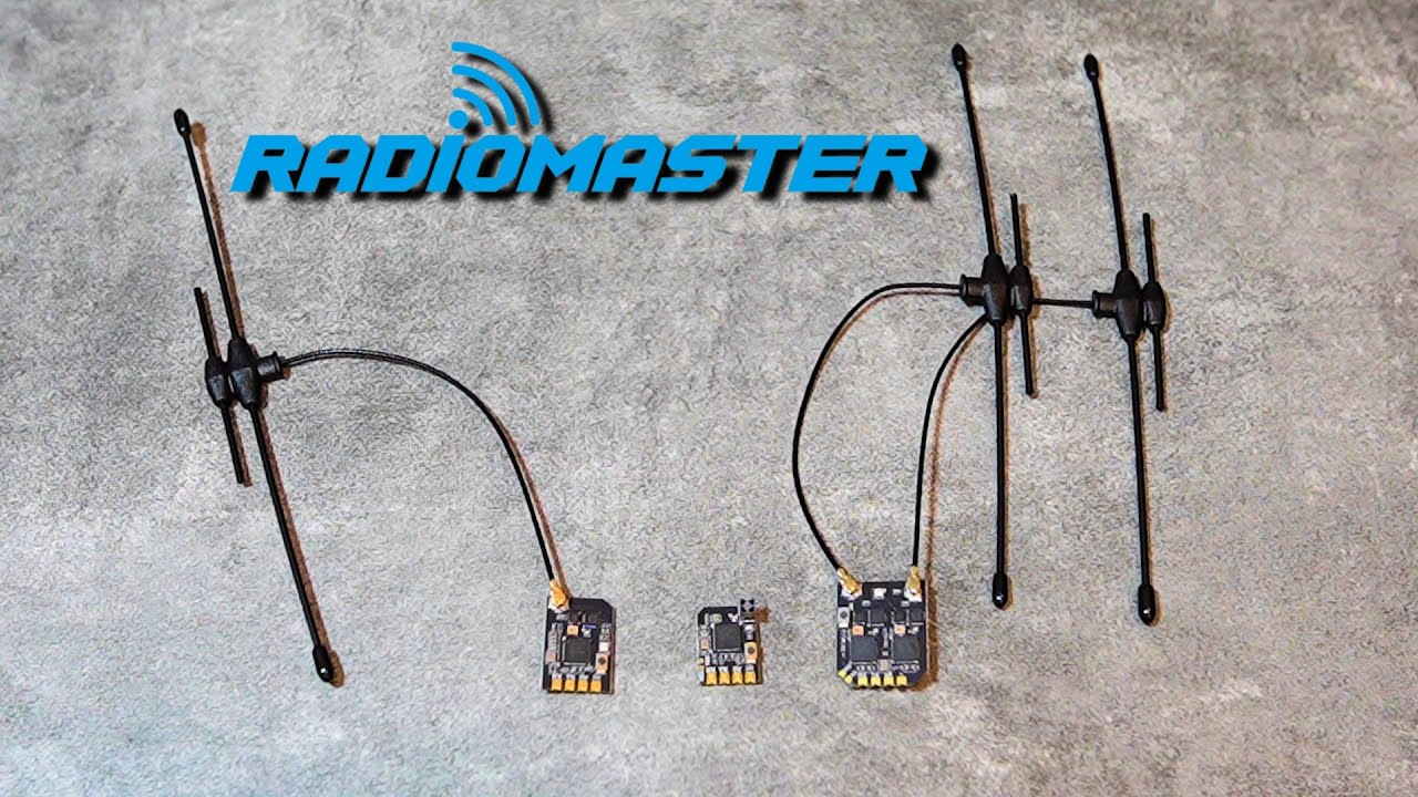 Radiomaster XR1 XR2 XR4 Milti-Frequency Receivers (XR Series)