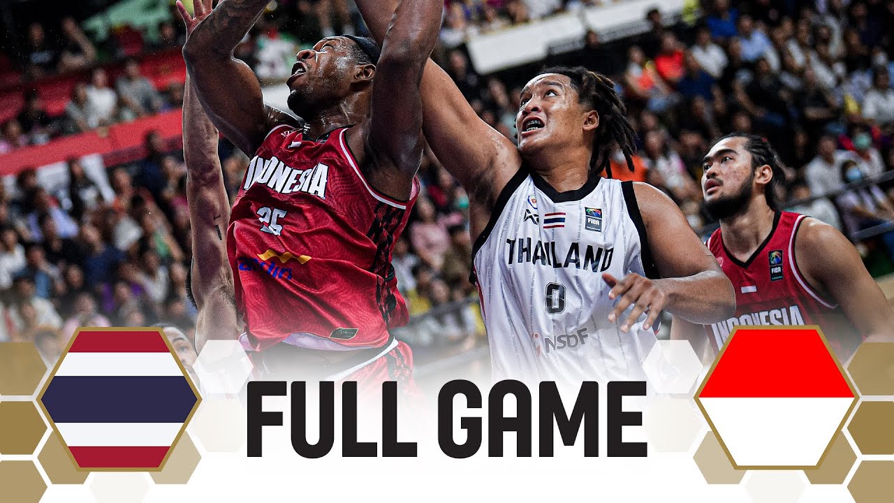 Thailand v Indonesia  | Full Basketball Game | FIBA Asia Cup 2025 Qualifiers