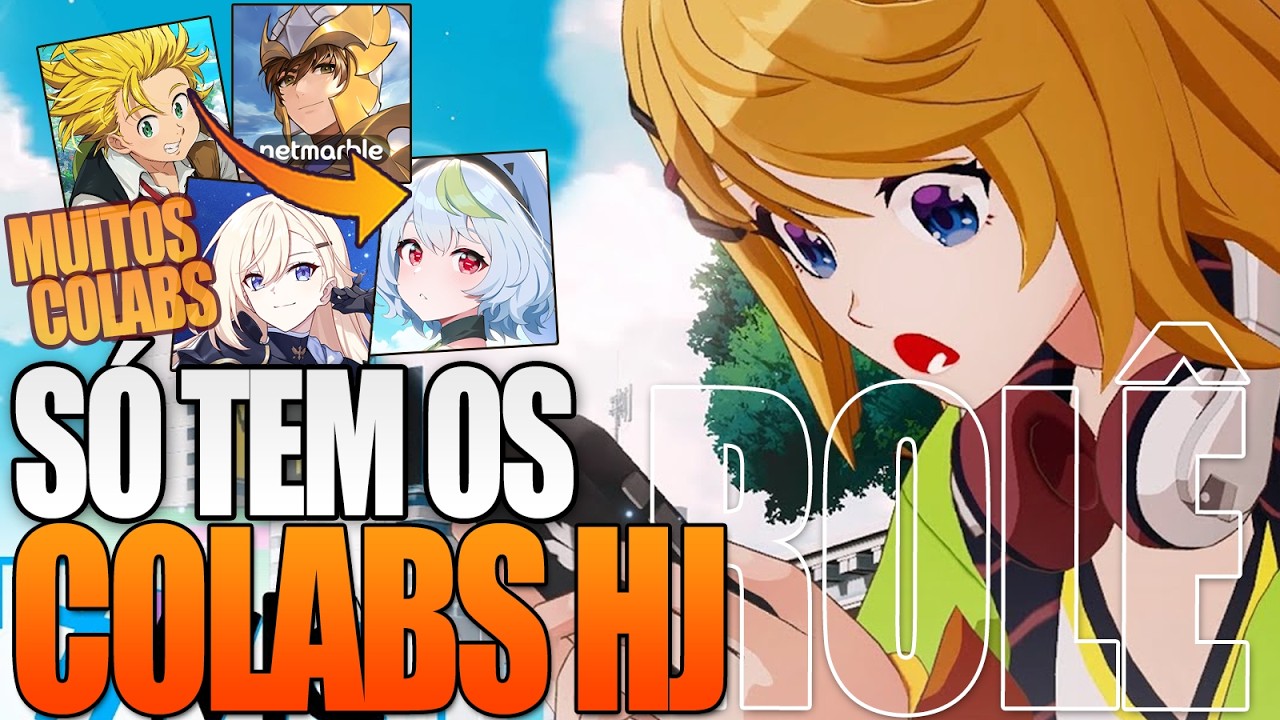 ROLÊ DOS GACHAS - HOJE É COLAB EM TUDO QUANTO É GAME, SE PREPARE