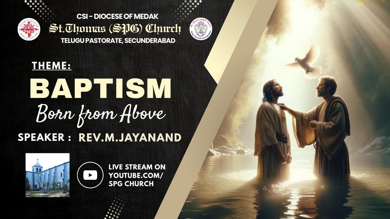 LIVE 🔴 (17-08-2025) St Thomas (SPG) Church Telugu Pastorate Holy Communion Service