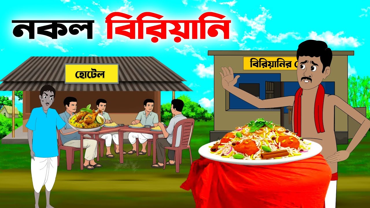 নকল বিরিয়ানি| Bengali Fairy Tales Cartoon | Rupkotr Bangla Golpo | Thakumar Jhuli|futofox
