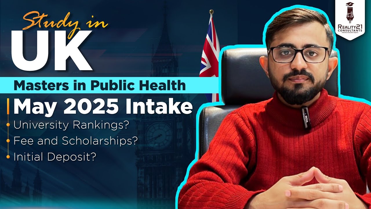 UK May Intake 2025: Masters In Public Health UK for International Students  #studyinuk