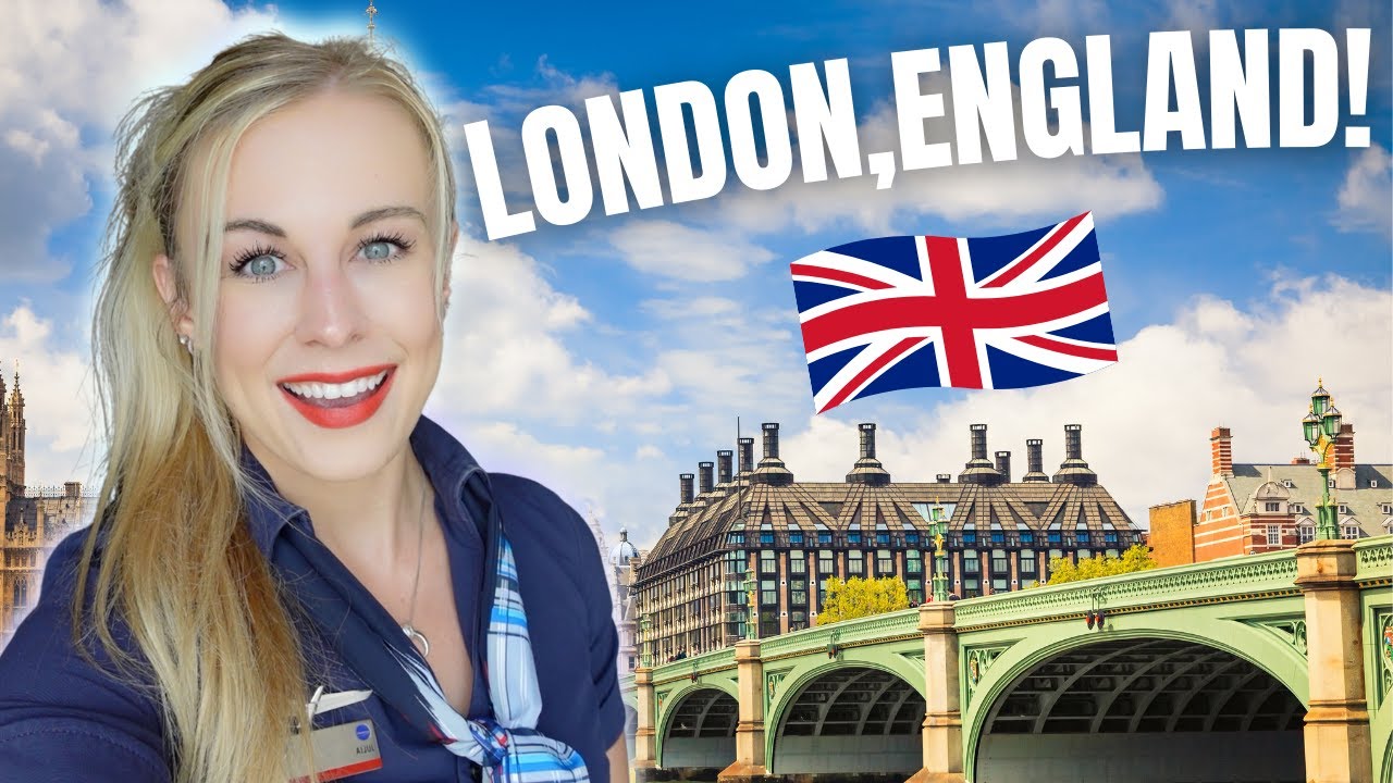 24 Hours In LONDON! International Flight Attendant Life