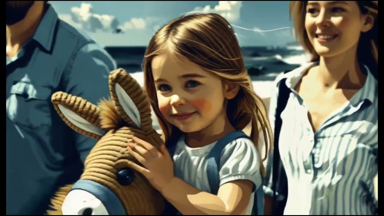Gloria et son Âne 🐴 | Chanson pour Enfant | Vacances à Bordeaux et au Cap Ferret