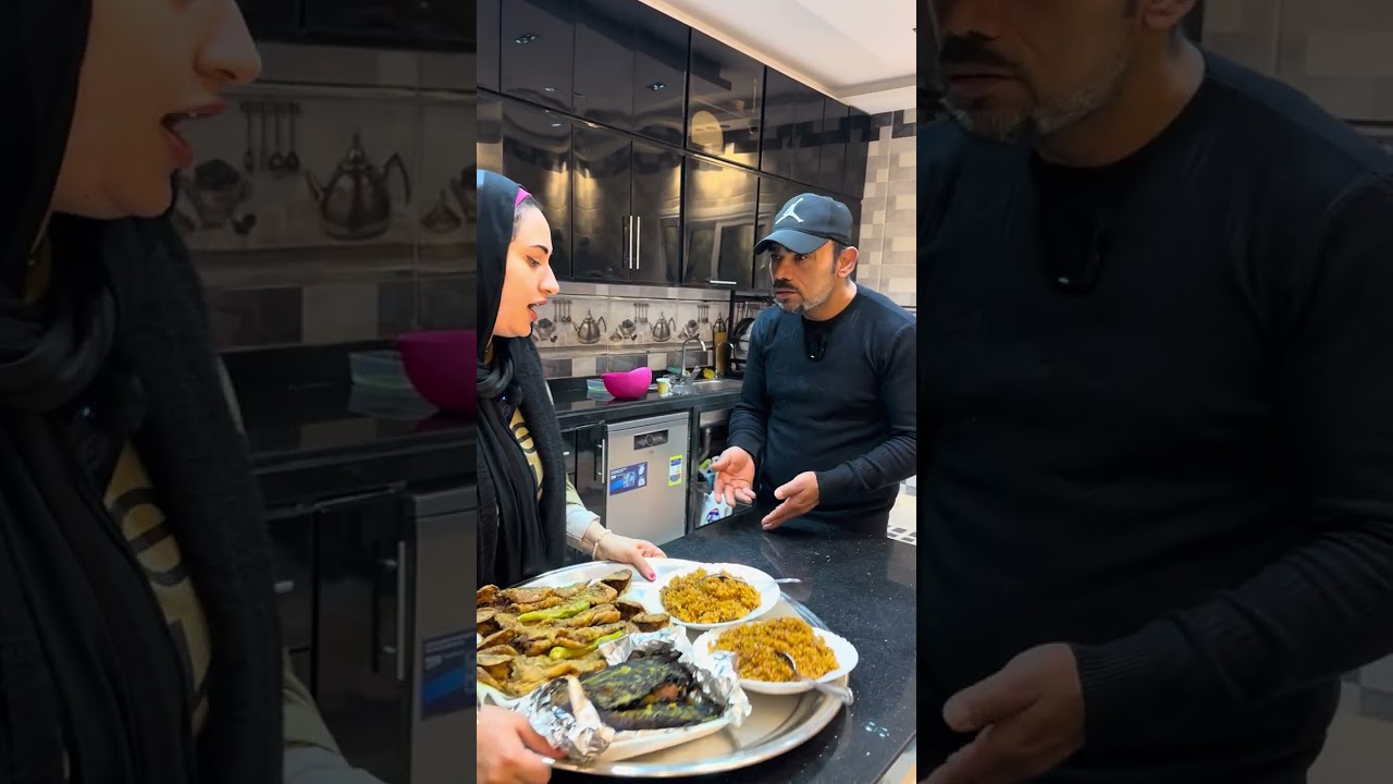شالت الاكل لم عرفت ان امه جايه