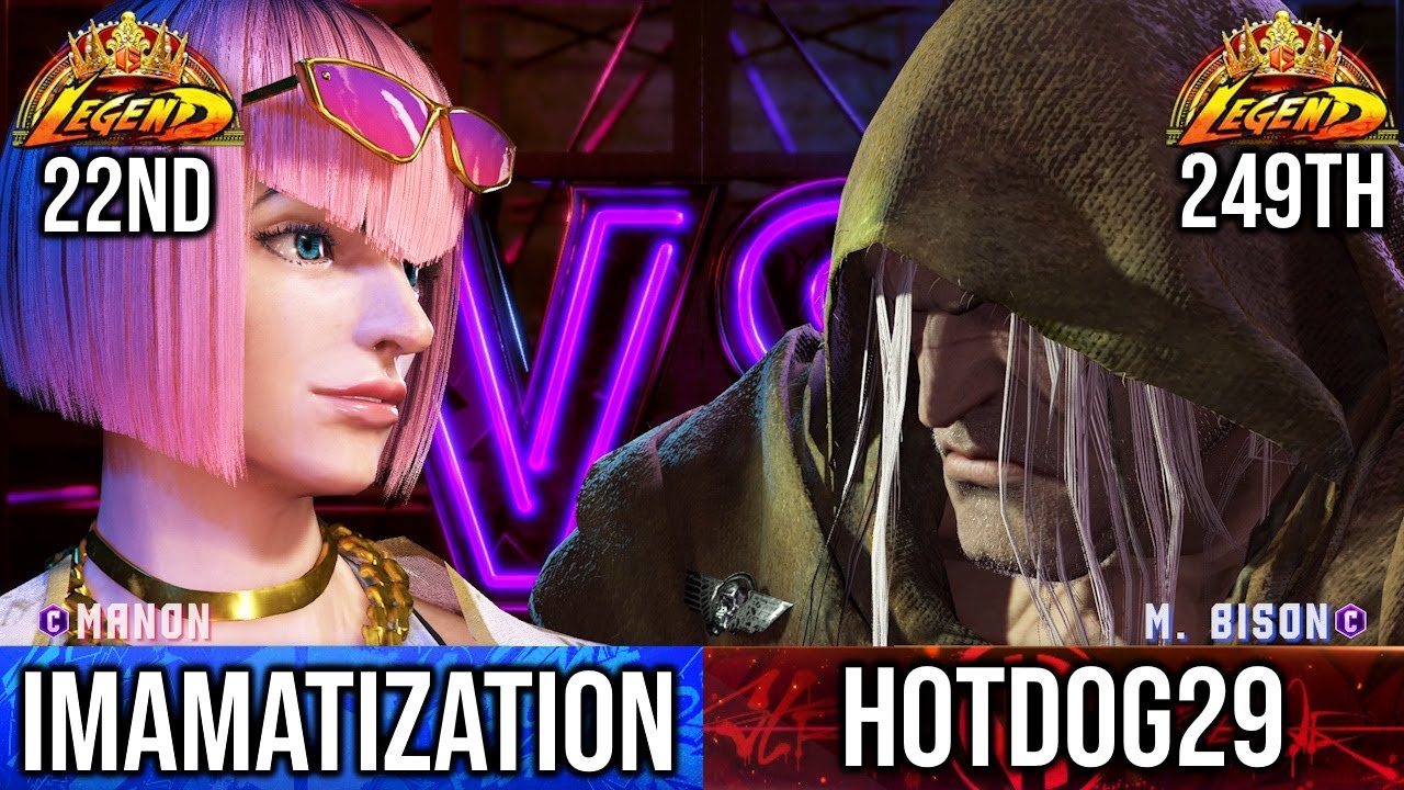 [Street Fighter 6] Manon (imamatization) vs M. Bison (Hotdog29) | Pro Ranked Match Replay