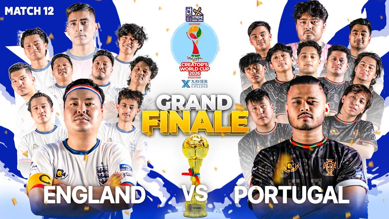 Creator's World Cup 2026 | GRAND FINAL | TEAM ENGLAND VS TEAM PORTUGAL |
