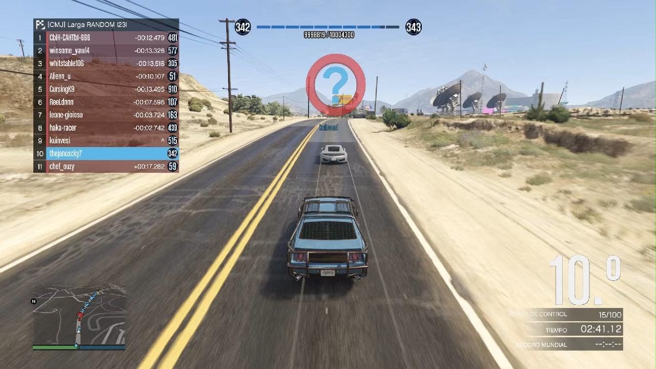 RACE RANDOM EPIC FINAL GTA V ONLINE