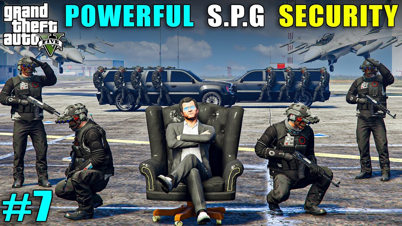 MICHAEL GOT POWERFUL SECURITY | GTA V GAMEPLAY | TECHNO GAMERZ