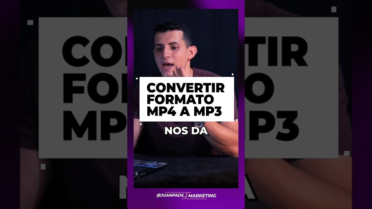 C&oacute;mo CONVERTIR MP4 en MP3 #adobepodcast #ia #ai #inteligenciaartificial #mp4 #mp3 #microfono #openai