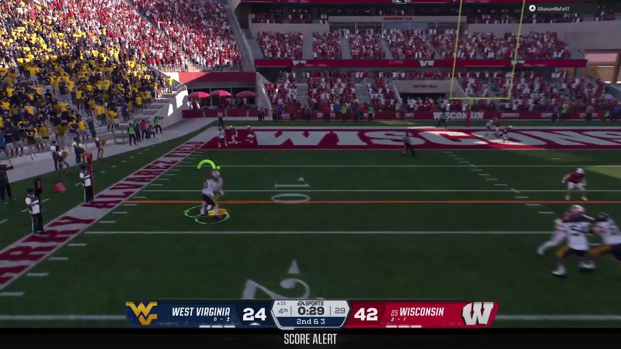 CF26 GEM WEST VIRGINIA vs Wisconsin