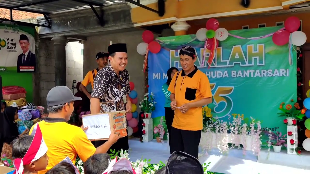GEBYAR HARI LAHIR MI MAFATIHUL HUDA BANTARSARI KE 55. Kamis, 8 Januari 2026