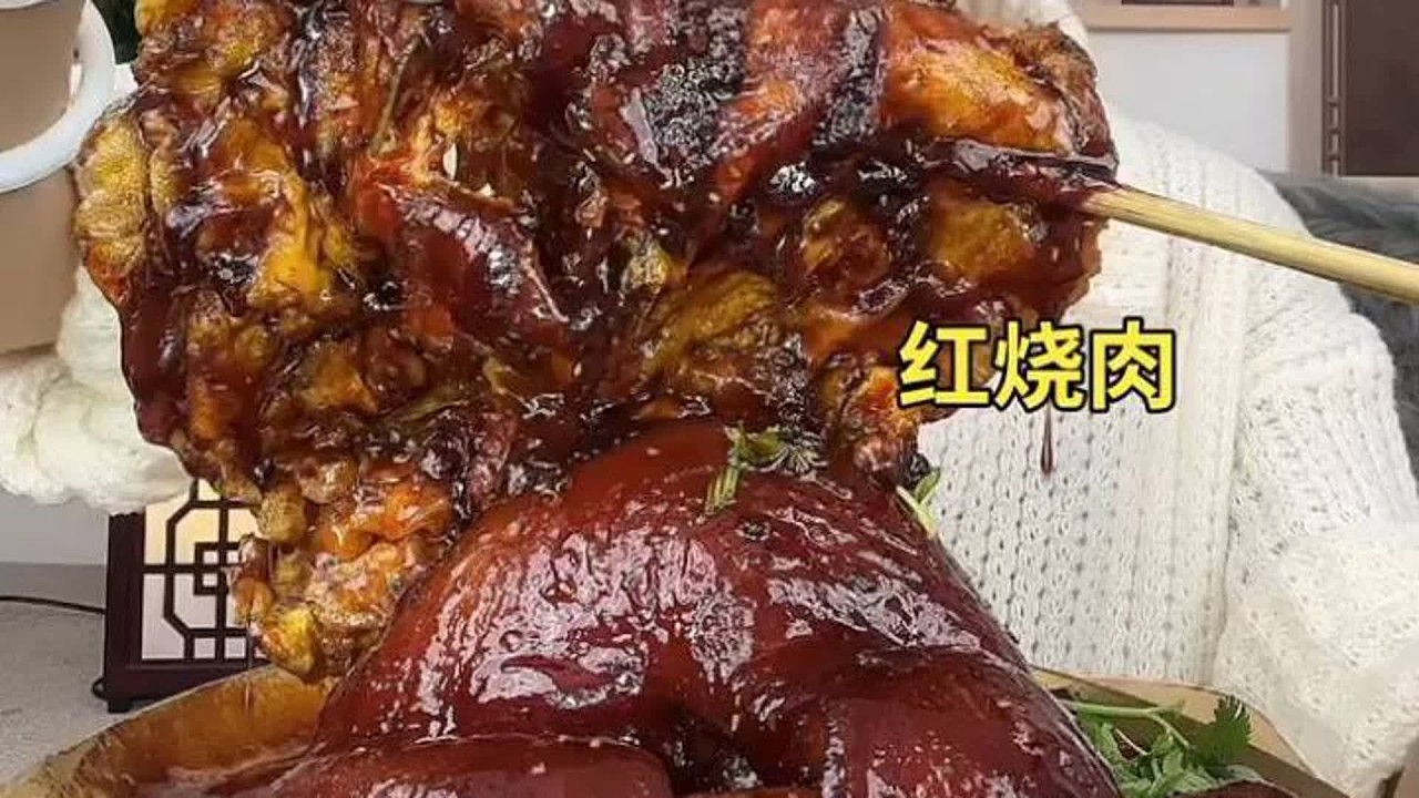 ASMR MUKBANG |吃一口，红烧肉