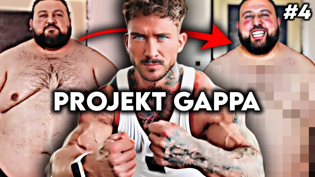 PROJEKT GAPPA #4 EXTRÉMNÍ PROMĚNA + TRÉNINK VE FITKU