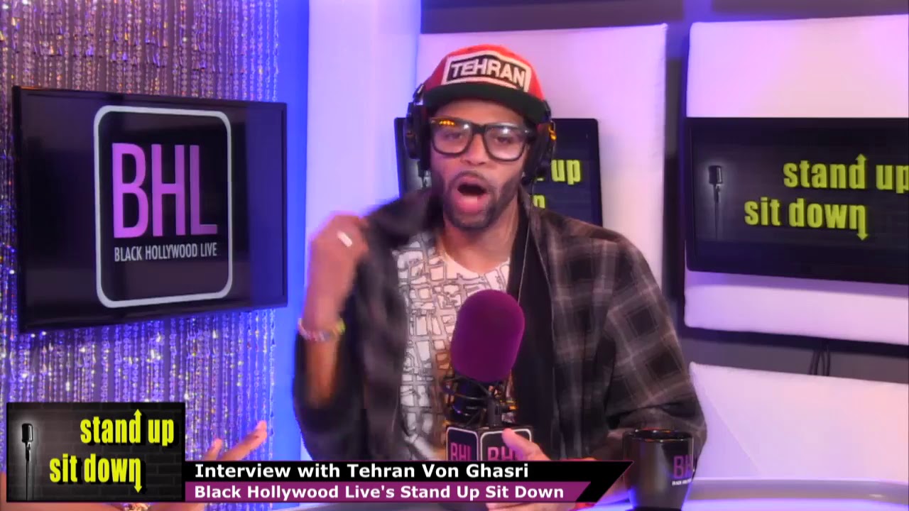 Tehran Von Ghasri Talks About Stand Up Comedy | BHL's Stand-Up, Sit-Down