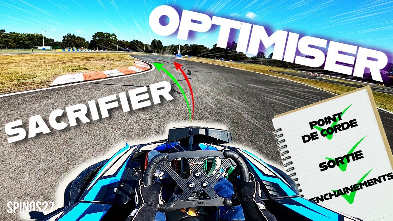 🚀 LES TRAJECTOIRES EN KARTING