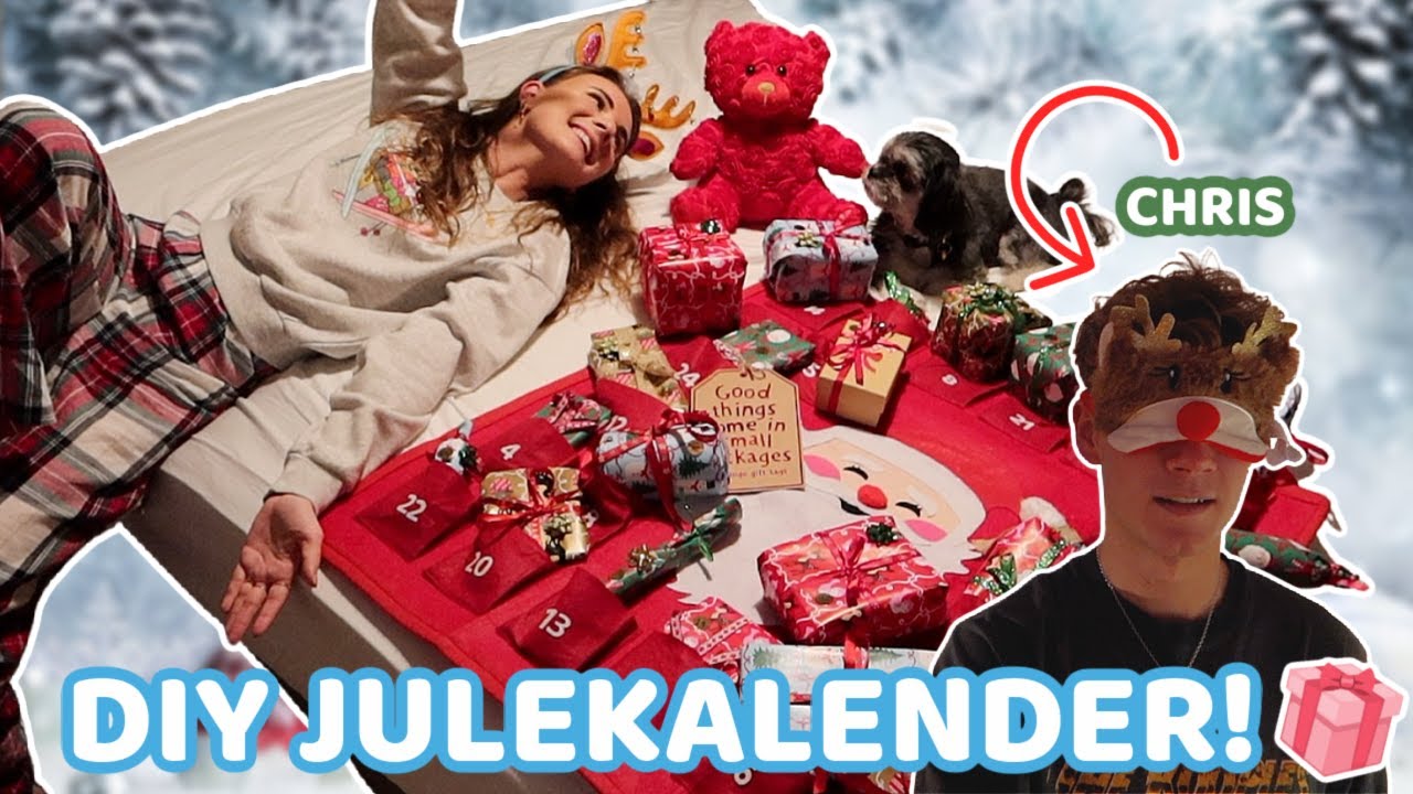 OVERRASKER CHRISTOPHER MED PAKKE/JULEKALENDER! (24 GAVER)