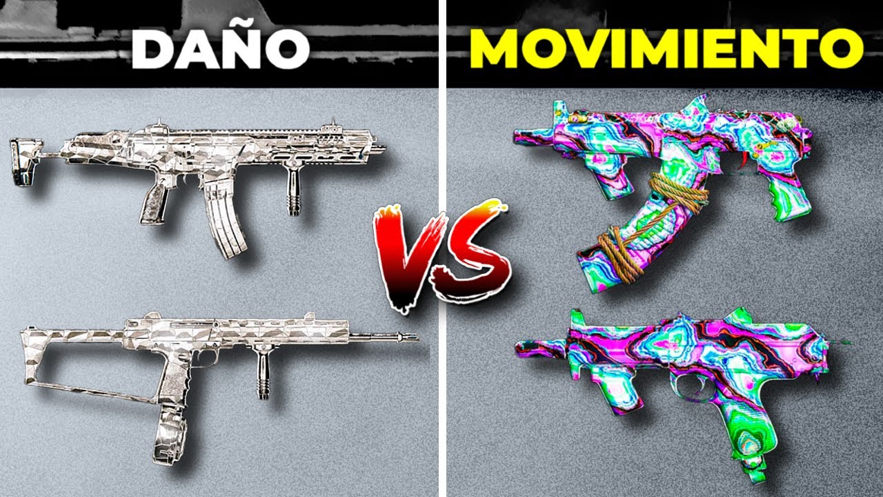 Probé las CLASES de DAÑO vs MOVILIDAD en Warzone!😍