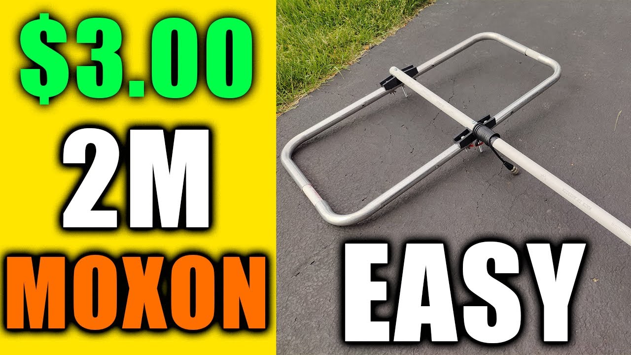 Simple $3.00 Ham Radio Antenna. 2M Moxon