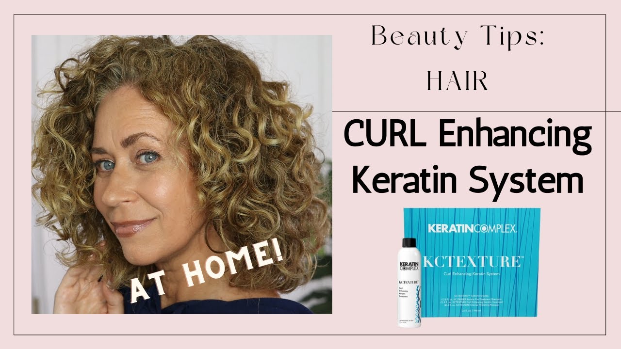 Keratin Complex KC Texture CURL Enhancing Keratin System | DIY at home!