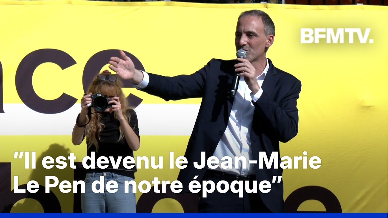 Rapha&euml;l Glucksmann compare Jean-Luc M&eacute;lenchon &agrave; Jean-Marie Le Pen