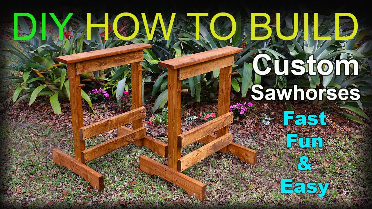 DIY | How to Build Custom Sawhorses