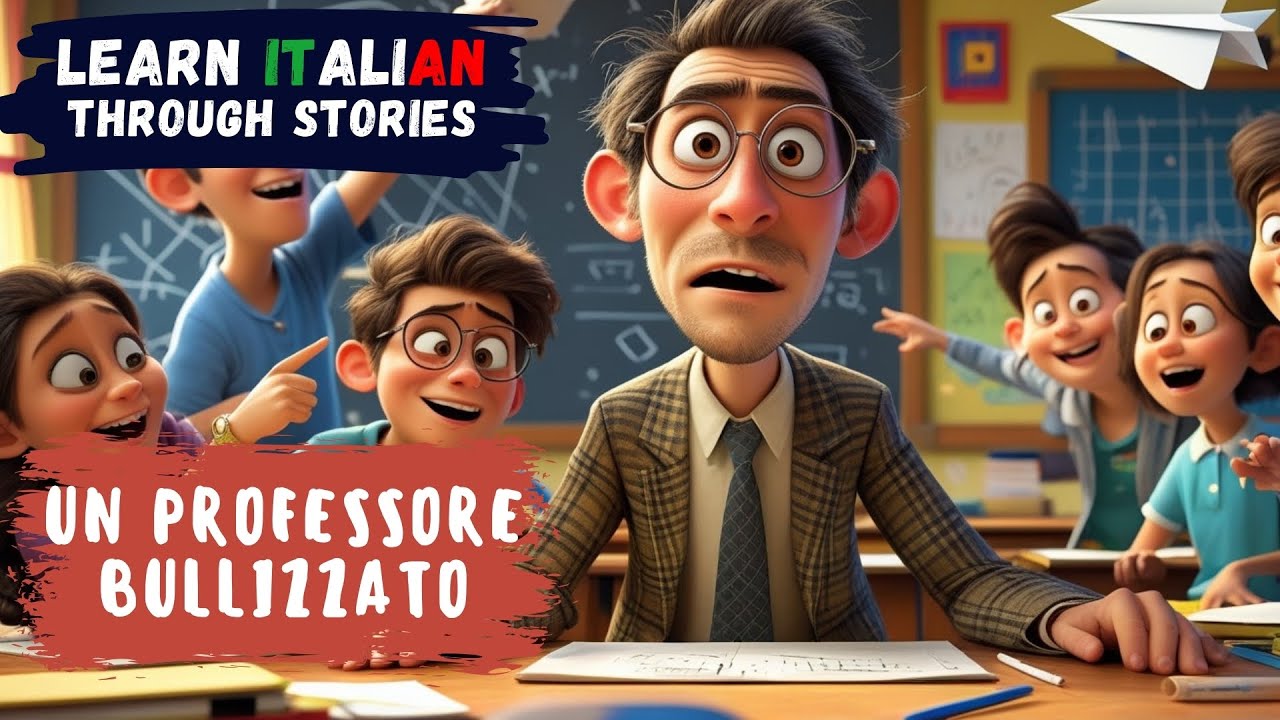 A Bullied Teacher (Un professore bullizzato) | Learn Italian Through Stories | B2 Level