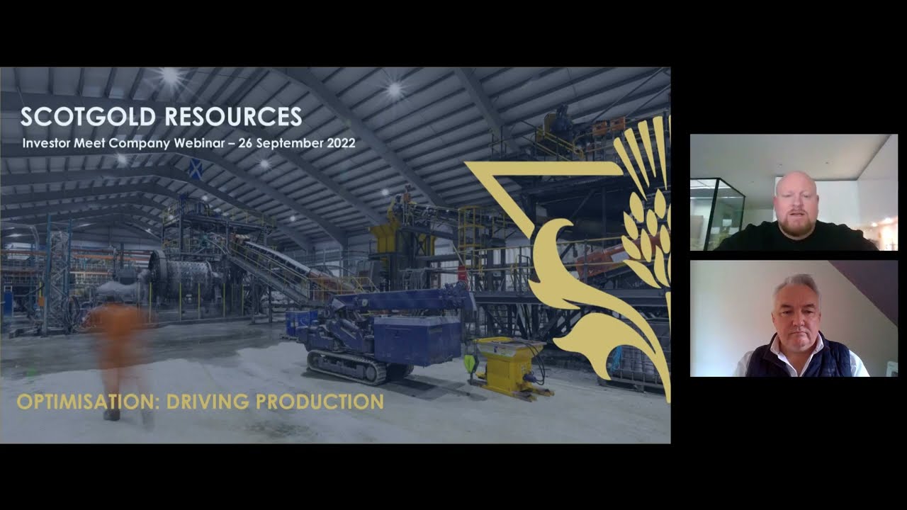 SCOTGOLD RESOURCES LIMITED - Optimisation Initiatives, Production and Sales Update