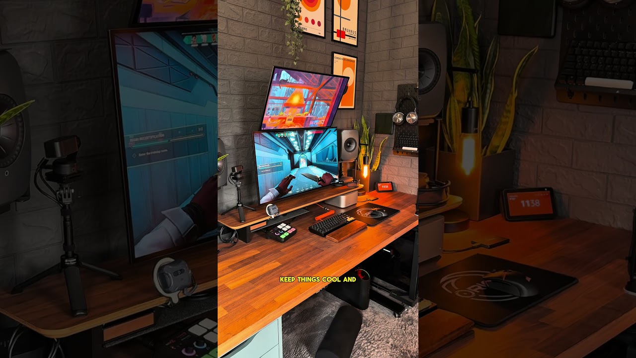 New PC Specs #gaming #desksetup #gamingstreaming #gamingsetup #cozynights