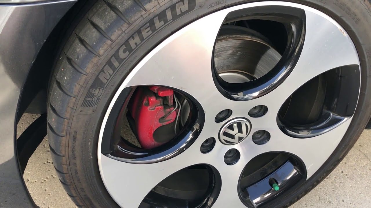 2012 VW GTI Front Brake Pad and Rotor Replacement