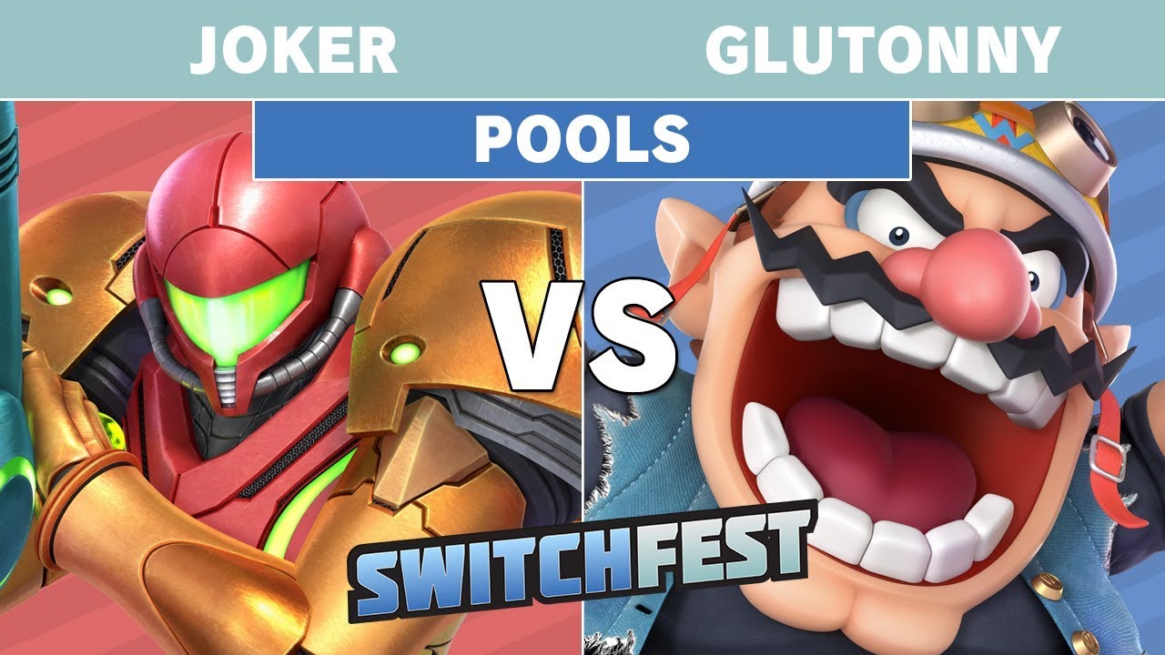 Switchfest 2019 - CE | Joker (Samus) VS Solary | Glutonny (Wario) - Smash Ultimate - Pools