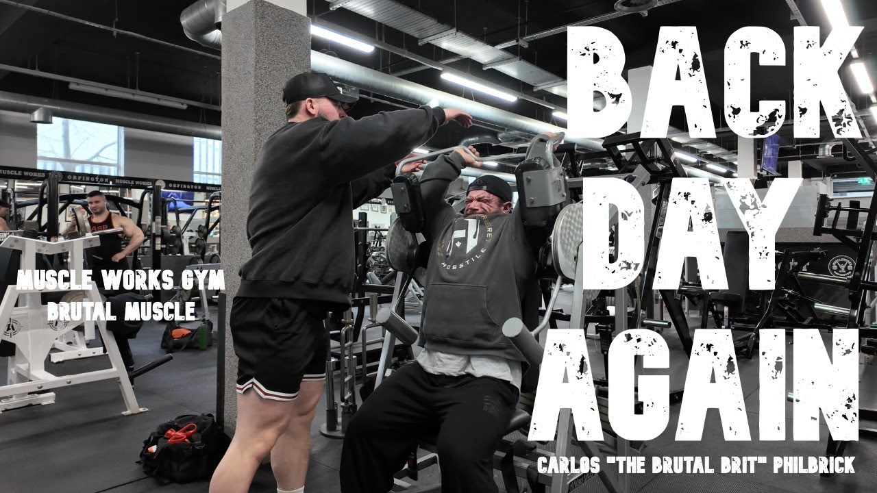 BACK DAY | MUSCLE WORKS GYM | OFFSEASON TRAINING