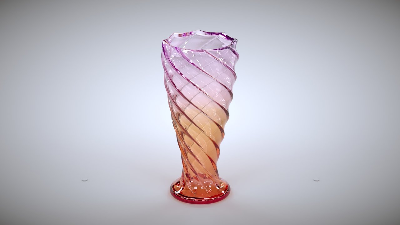 عمل الزجاج بأنواعه المختلفة بإستخدام Corona Renderer