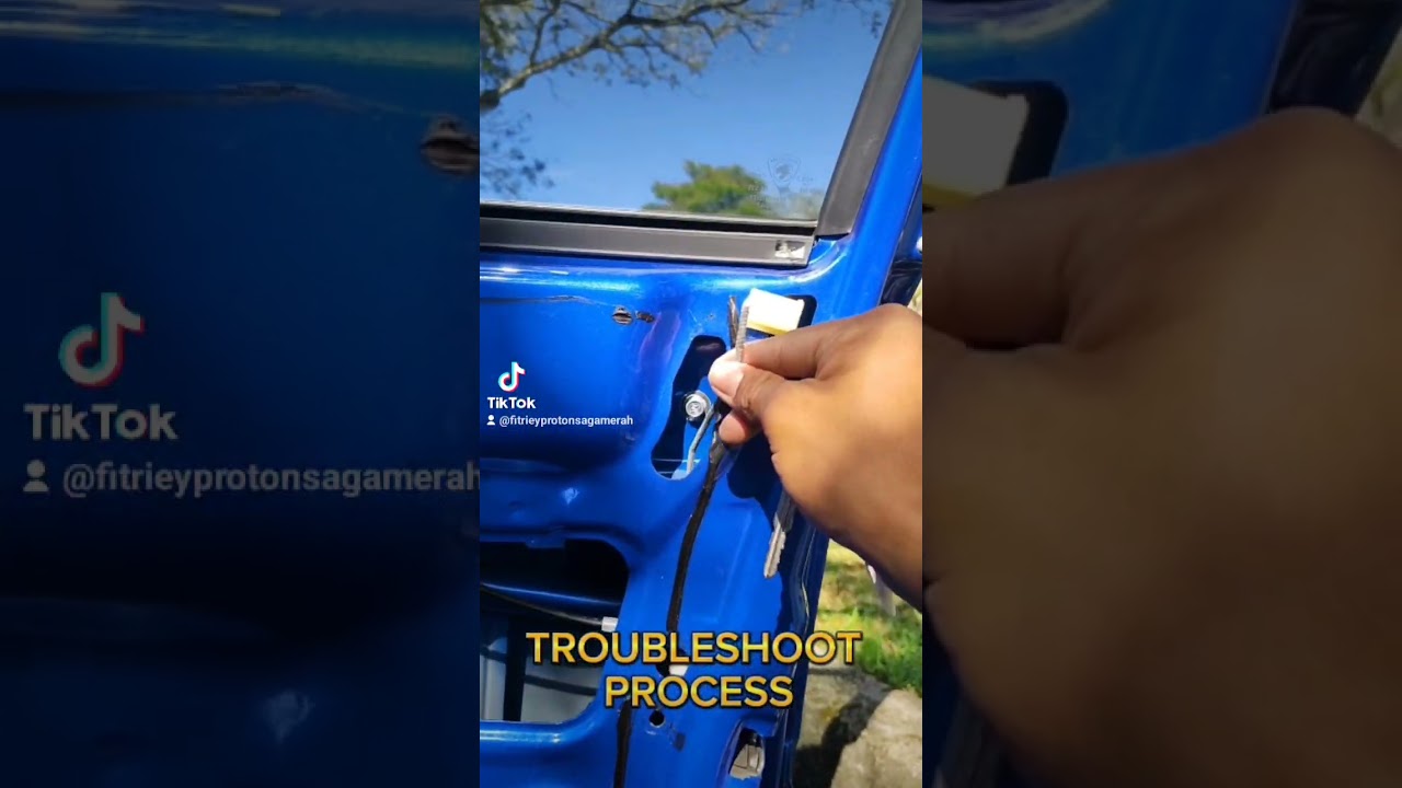 Troubleshooting of Proton Persona Door actuator door lock