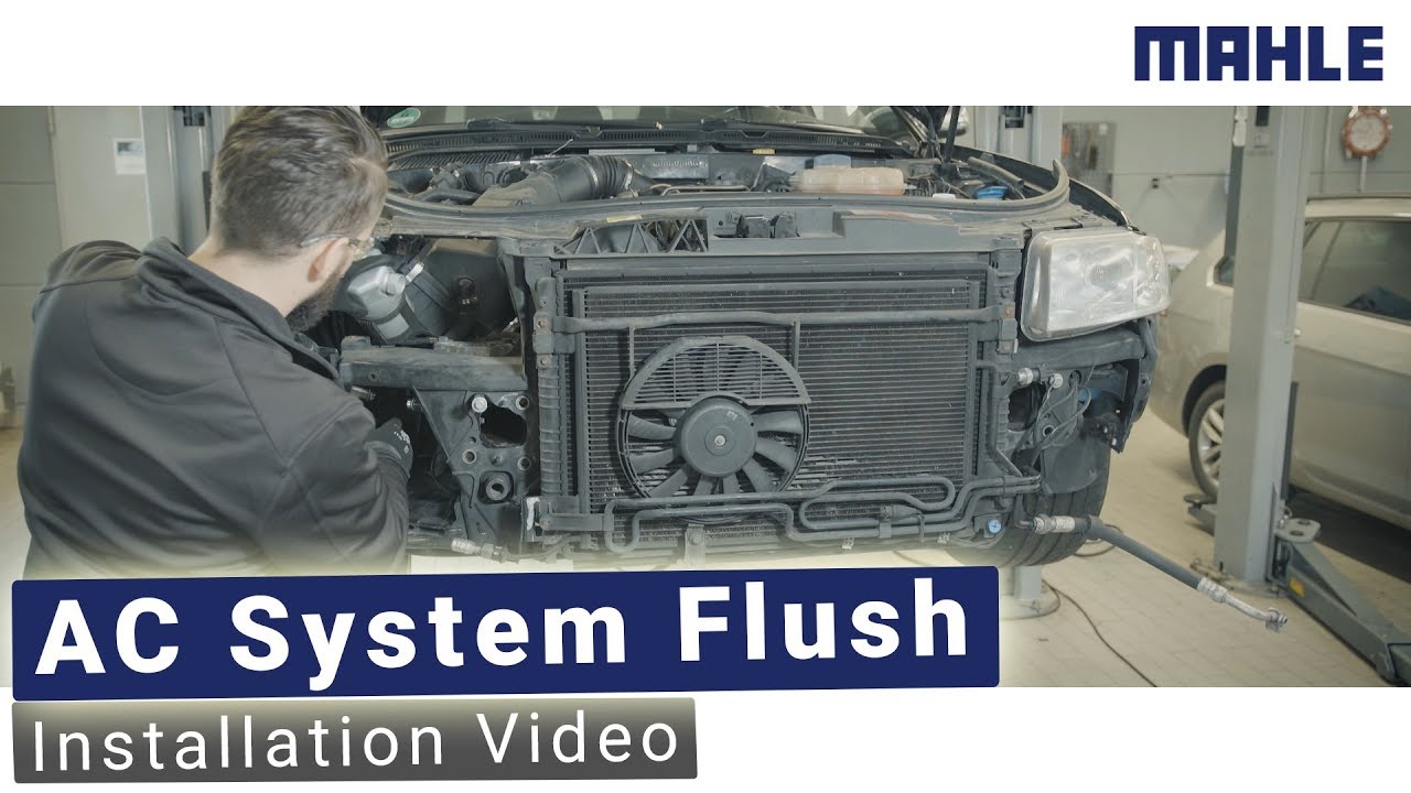Flushing the Air Conditioning System - MAHLE Installation Video