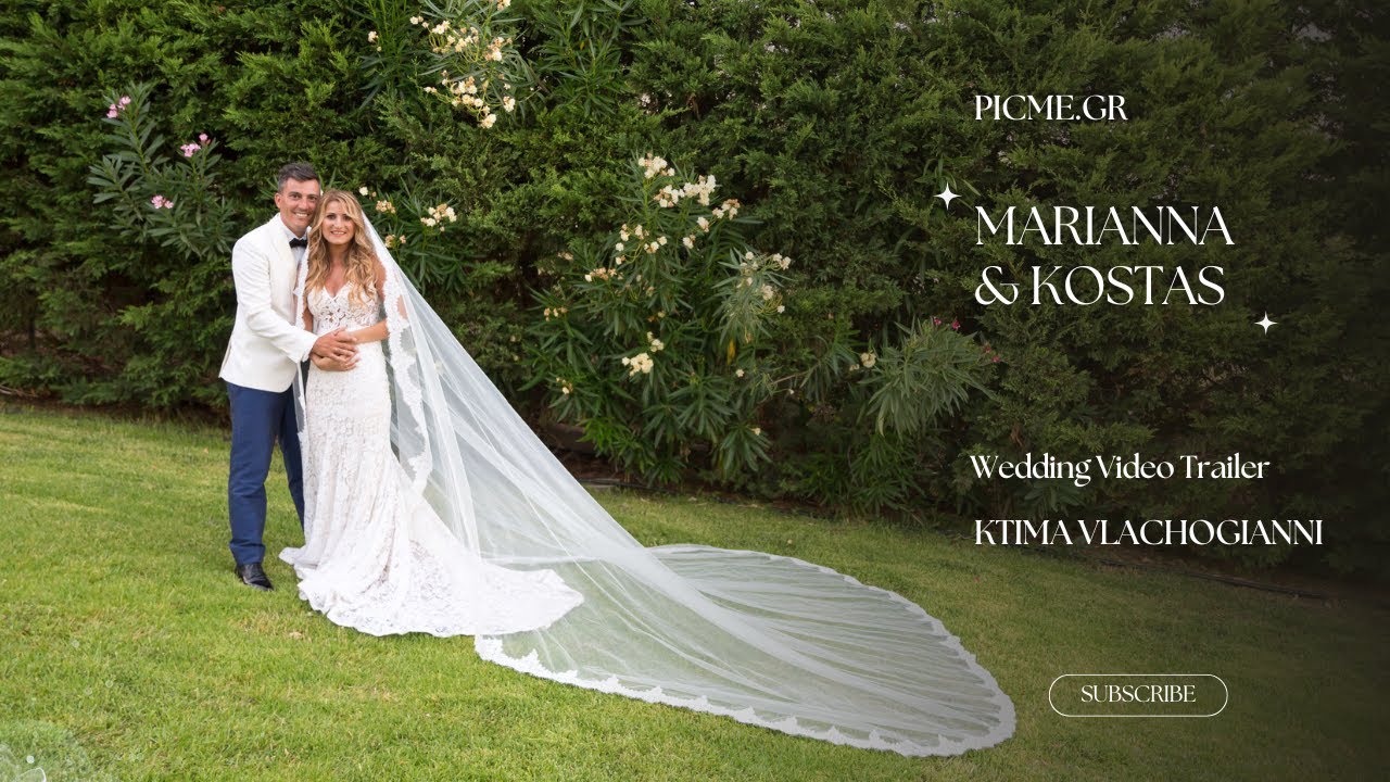 Romantic Wedding at Ktima Vlachogianni in Athens ✨💍