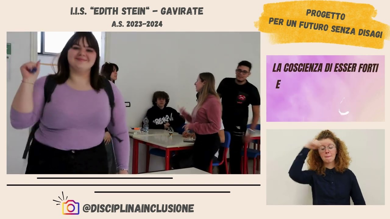 IL PESO DEL MIO BAGAGLIO - CRISSAM feat. IIS Edith Stein