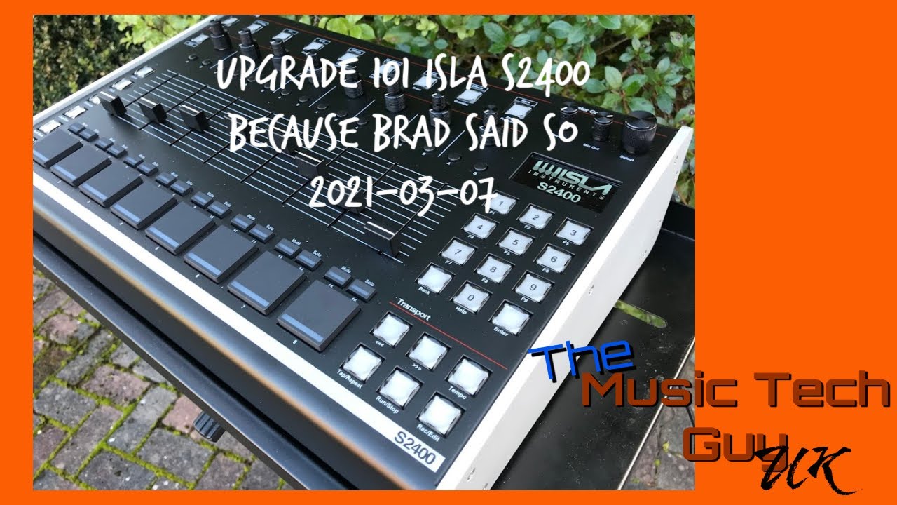 Upgrade 101 Isla S2400 Because Brad Said So