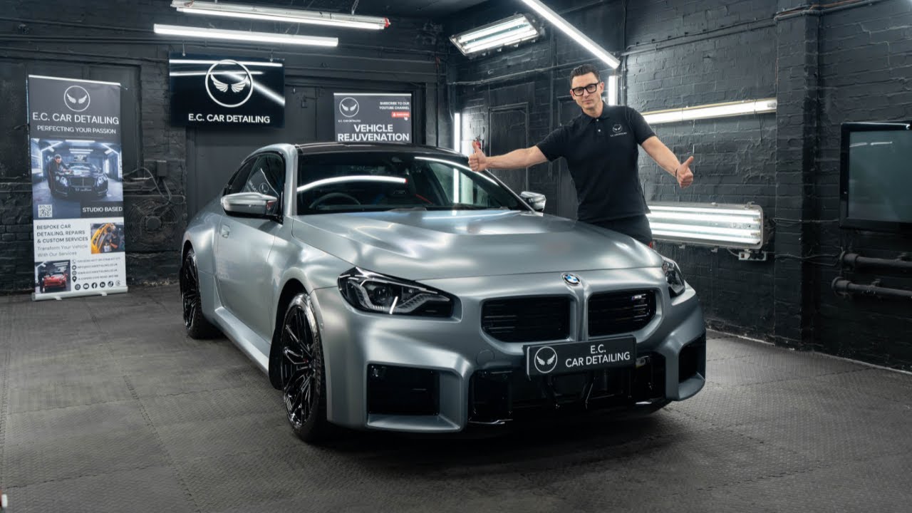 Expert Tips for Challenging Paint: How to Protect a Frozen Grey BMW M2 with Ceramic Coating