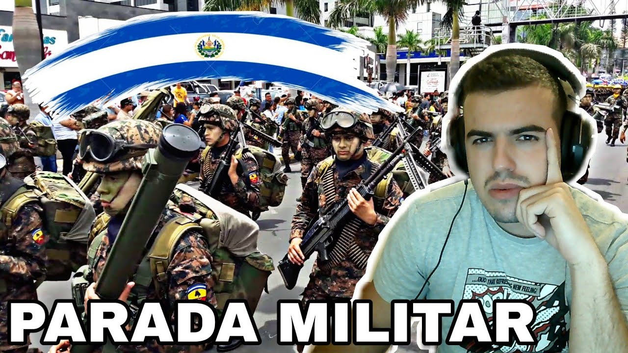 EX-MILITAR 🇪🇦 REACCIONA POR PRIMERA VEZ A LA PARADA MILITAR DE EL SALVADOR 🇸🇻