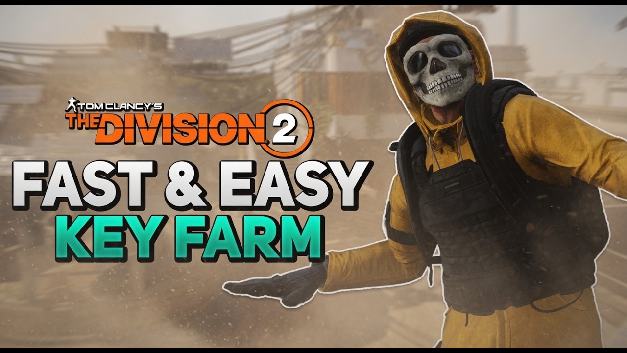 *BEST KEY FARM EVER* The Division 2: EASIEST DUST STORM KEY, HUNTER, & NAMED BOSS FARM Together!