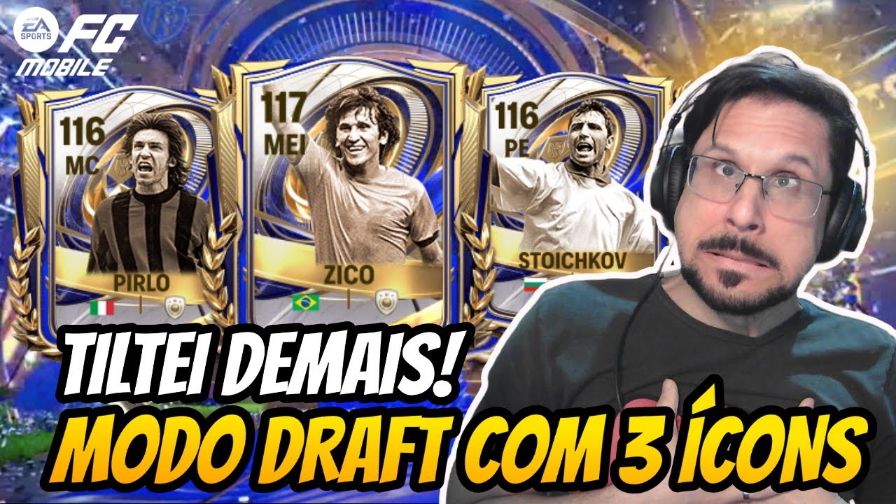 🔥MDS❗ O IMPOSSÍVEL ACONTECEU no MEU 1º DRAFT do FC MOBILE 26!🤑 MEGA PACK OPEN🔥
